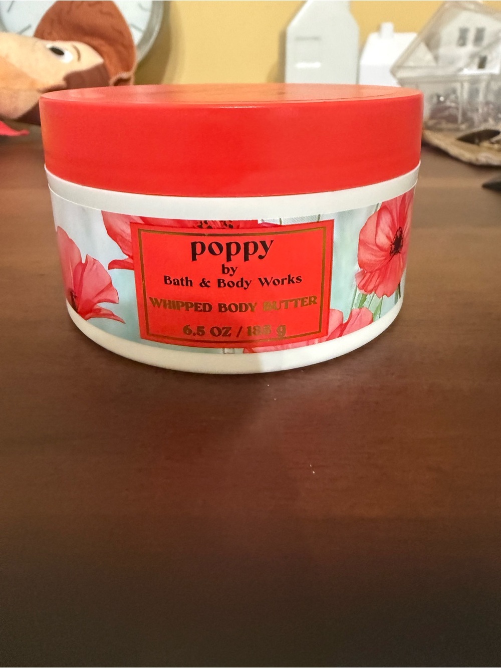Bath & Body Works Poppy Whipped Body Butter - Red